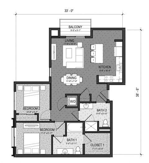 115 Wilcox Street Studio-3 Beds Apartment for Rent - Photo Gallery 46